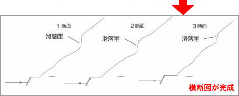 横断図作成03